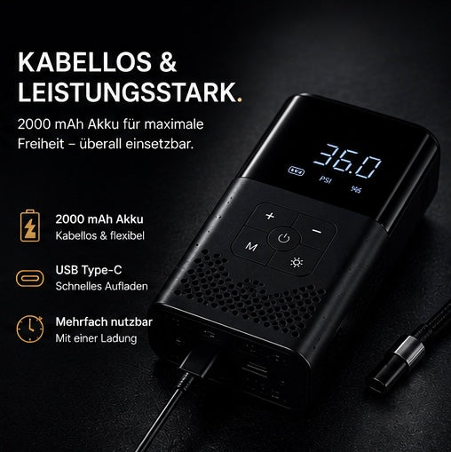 UZ™ Premium Akku-Luftkompressor | 150 PSI
